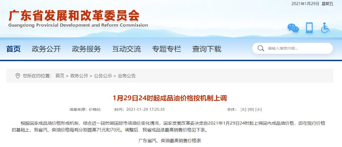 广东油价最新调整动态，油价调整与微妙变化